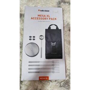 Solo Stove Mesa XL Accessory Pack Stainless Steel w/ Scoop, Lid, Case